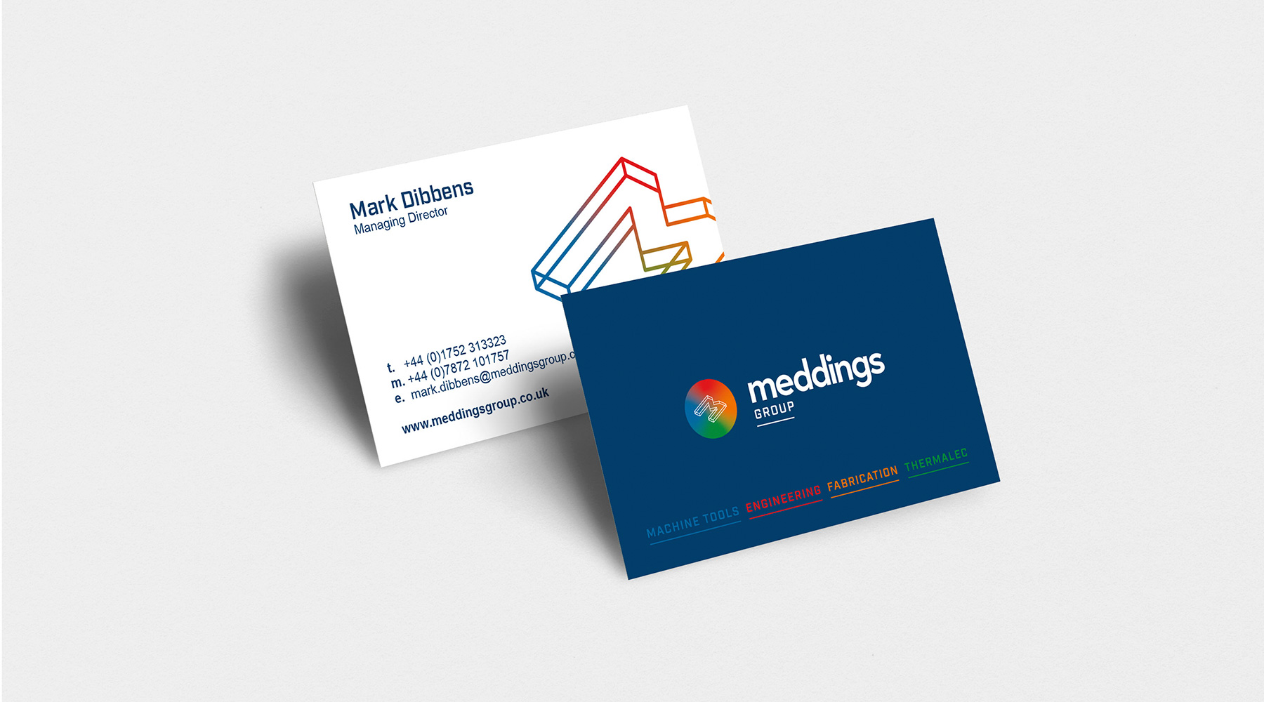 Image of Meddings Group Business Cards